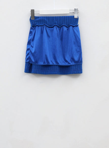 Twist Knit Mini Skirt CJ28