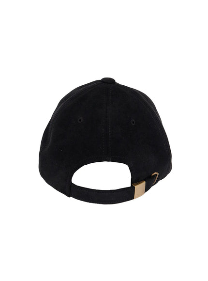 Brown Suede Baseball Cap CD523
