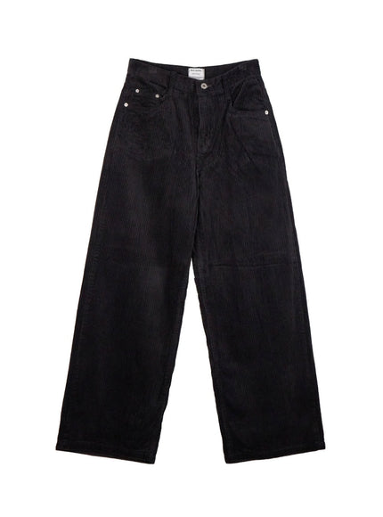 corduroy-wide-fit-trousers-on422 / Dark gray