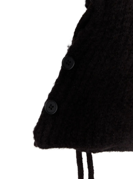 Knit Balaclava And Sweater Set CN526