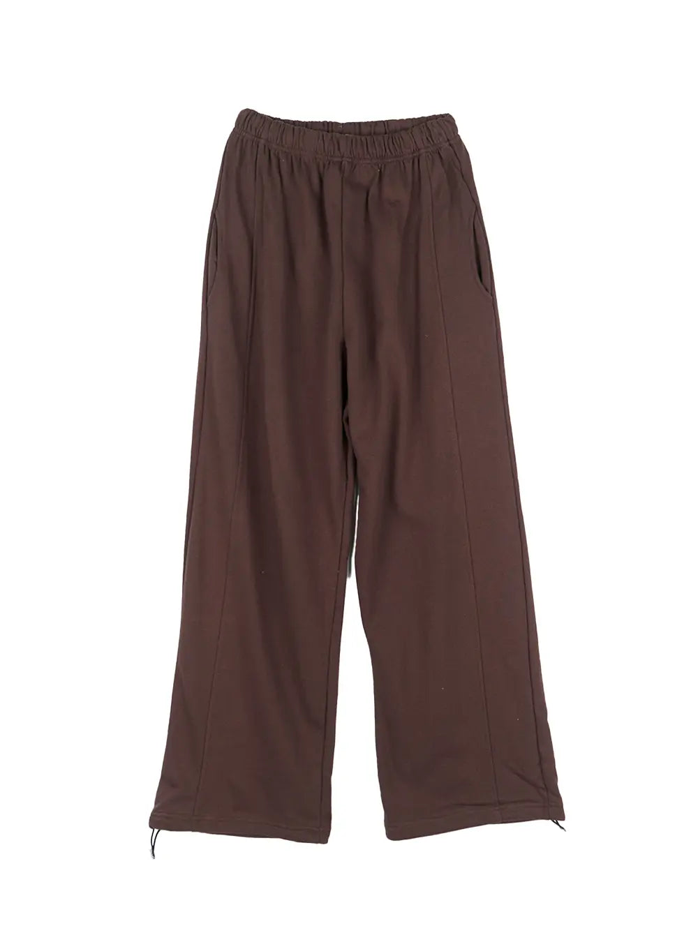 essential-loose-fit-sweatpants-cl508 / Dark brown
