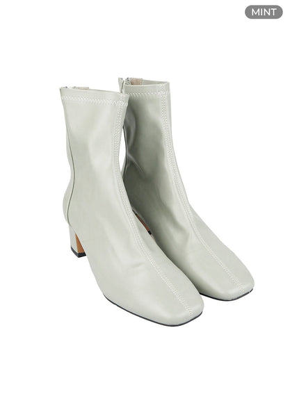 streamline-zip-up-boots-os411 / Mint