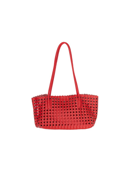 woven-purse-with-pouch-cd805 / Red