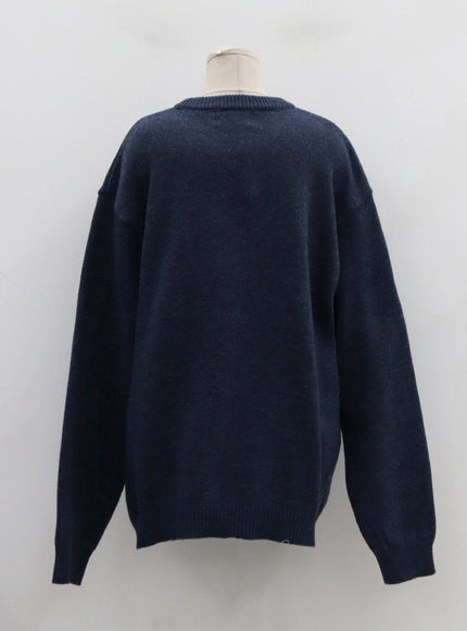 Round Neck Knit Unisex CN18