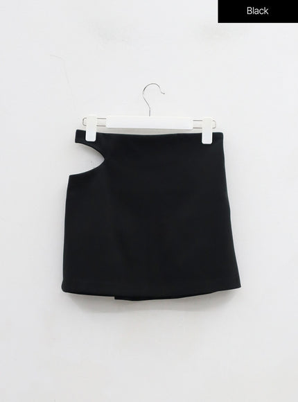 Cut Out Side Mini Skirt BD23