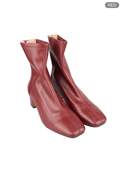 streamline-zip-up-boots-os411 / Red