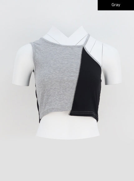 Two Color Unbalanced Top BY308