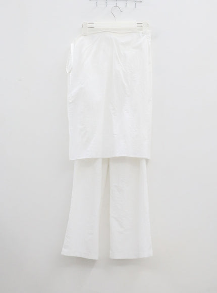 Wrapped Nylon Pants BA311