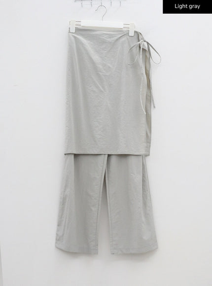 Wrapped Nylon Pants BA311