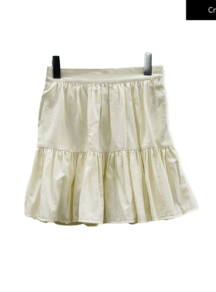 Tiered Mini Skirt J19
