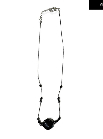 Beaded Stone Necklace CY18
