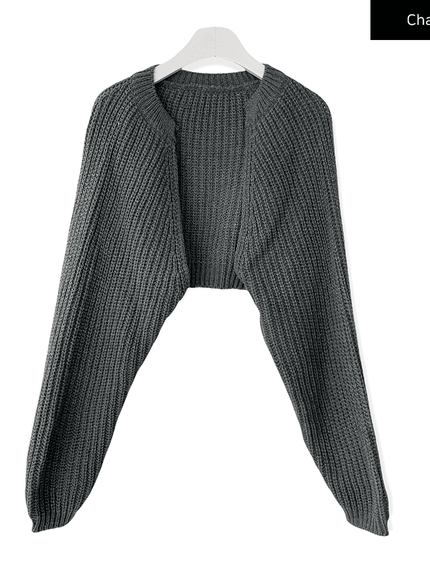 Knit Bolero Shrug C2001