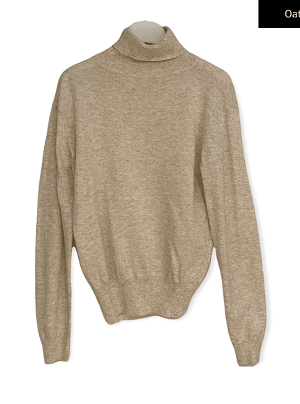 Turtleneck Knit Pullover