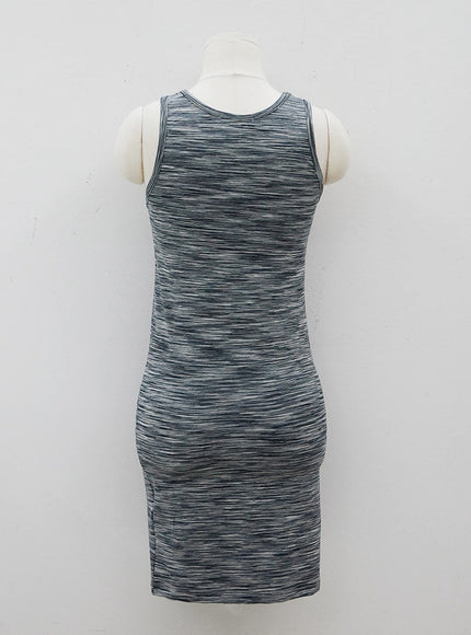 Slit Layered Mini Dress CJ03