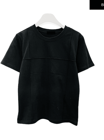 Short Sleeve T Shirt with Trim Detail CM3