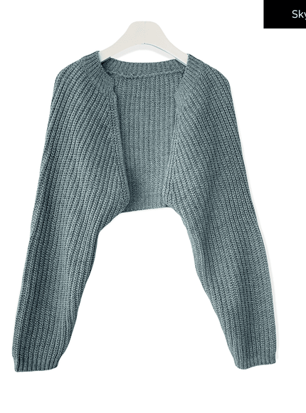 Knit Bolero Shrug C2001