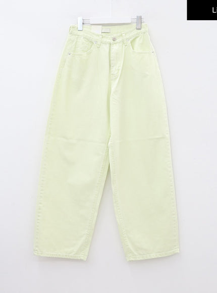 Wide Leg Cotton Pants CA05