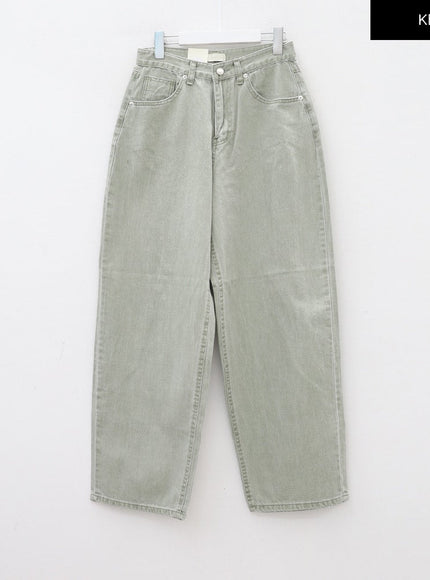 Wide Leg Cotton Pants CA05