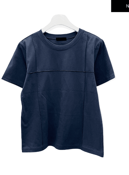 Short Sleeve T Shirt with Trim Detail CM3