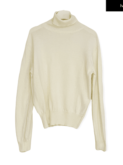 Turtleneck Knit Pullover