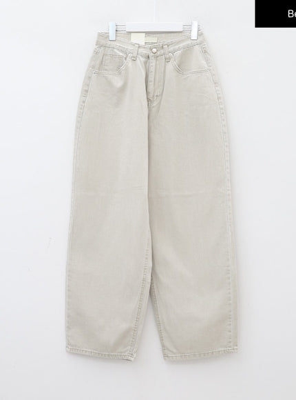 Wide Leg Cotton Pants CA05