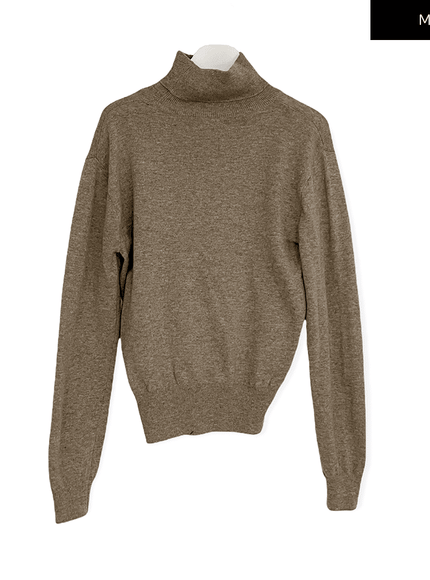 Turtleneck Knit Pullover