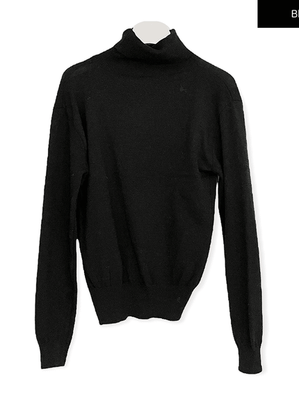 Turtleneck Knit Pullover
