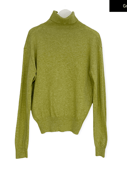 Turtleneck Knit Pullover