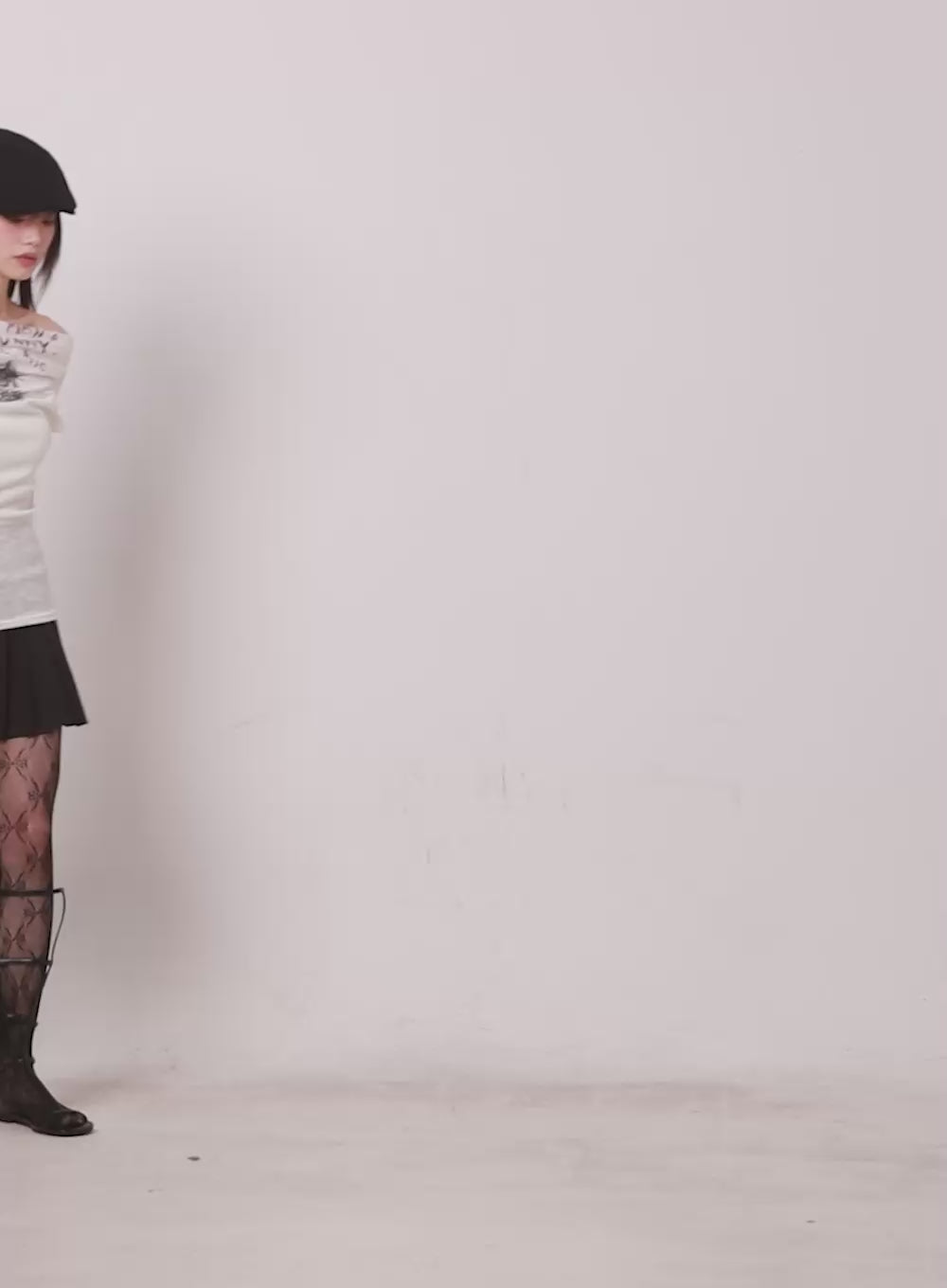 Classic Pleated Mini Skirt IY502