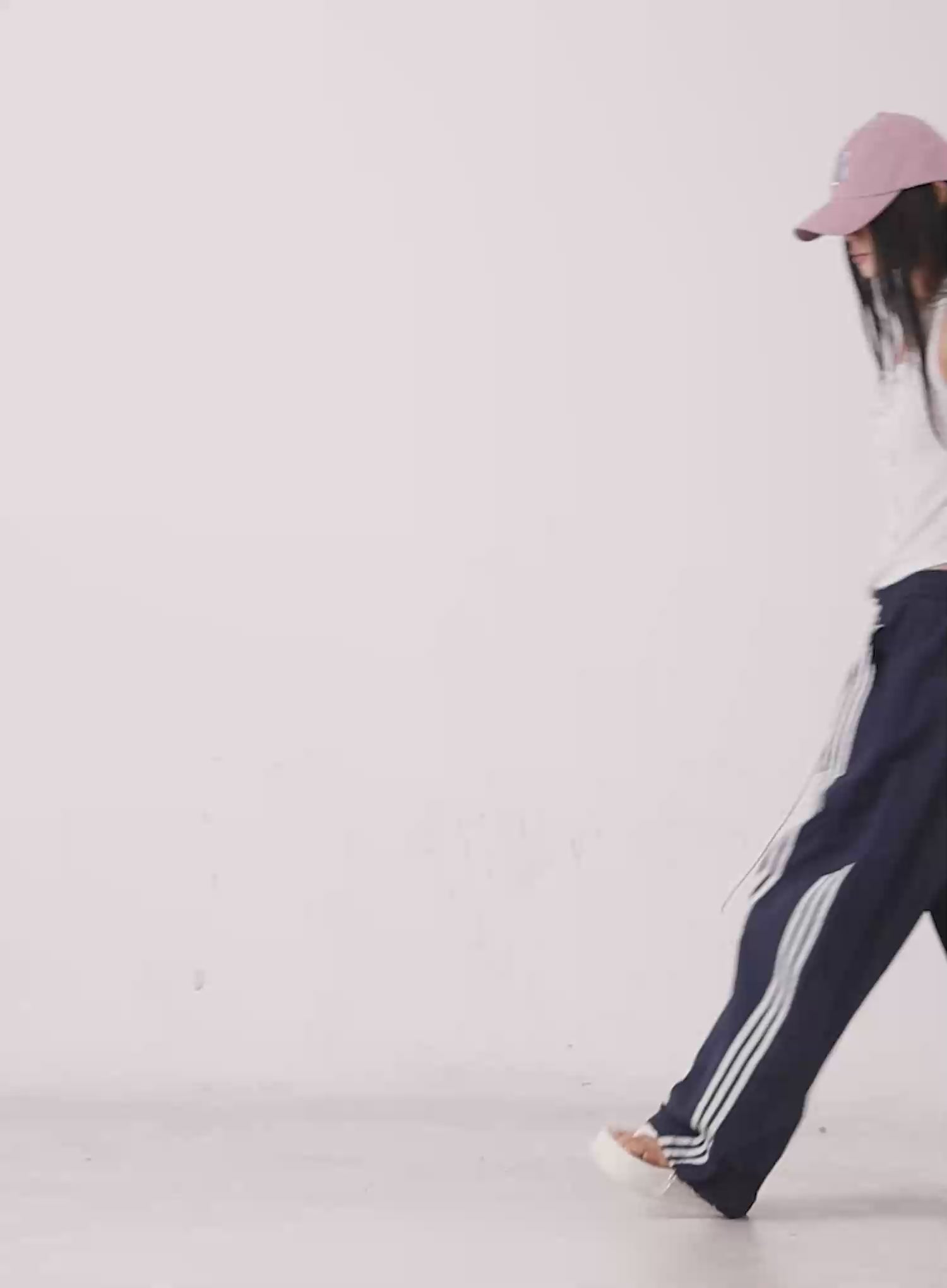 Wide-Leg Drawstring Track Pants CL529