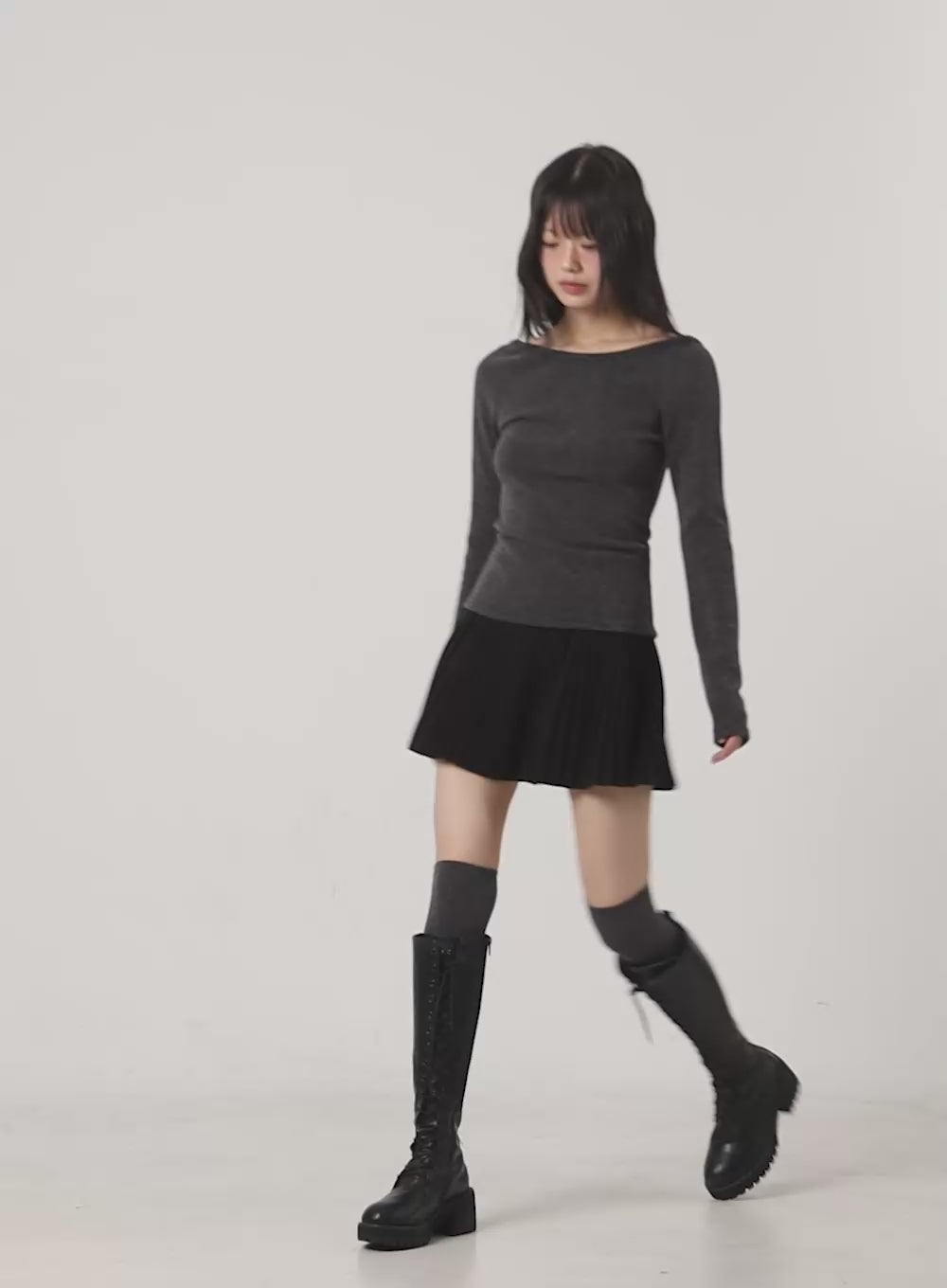 Sleek Cutout Slim Fit Top CS420