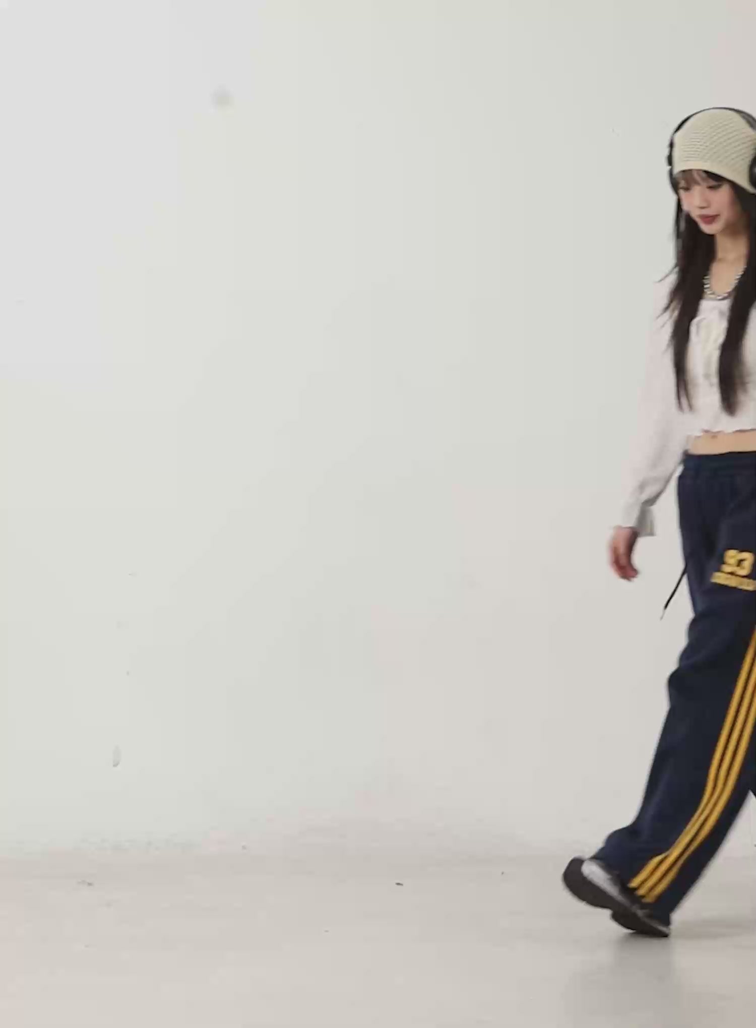 Shirred Off-Shoulder Long Sleeve CD519