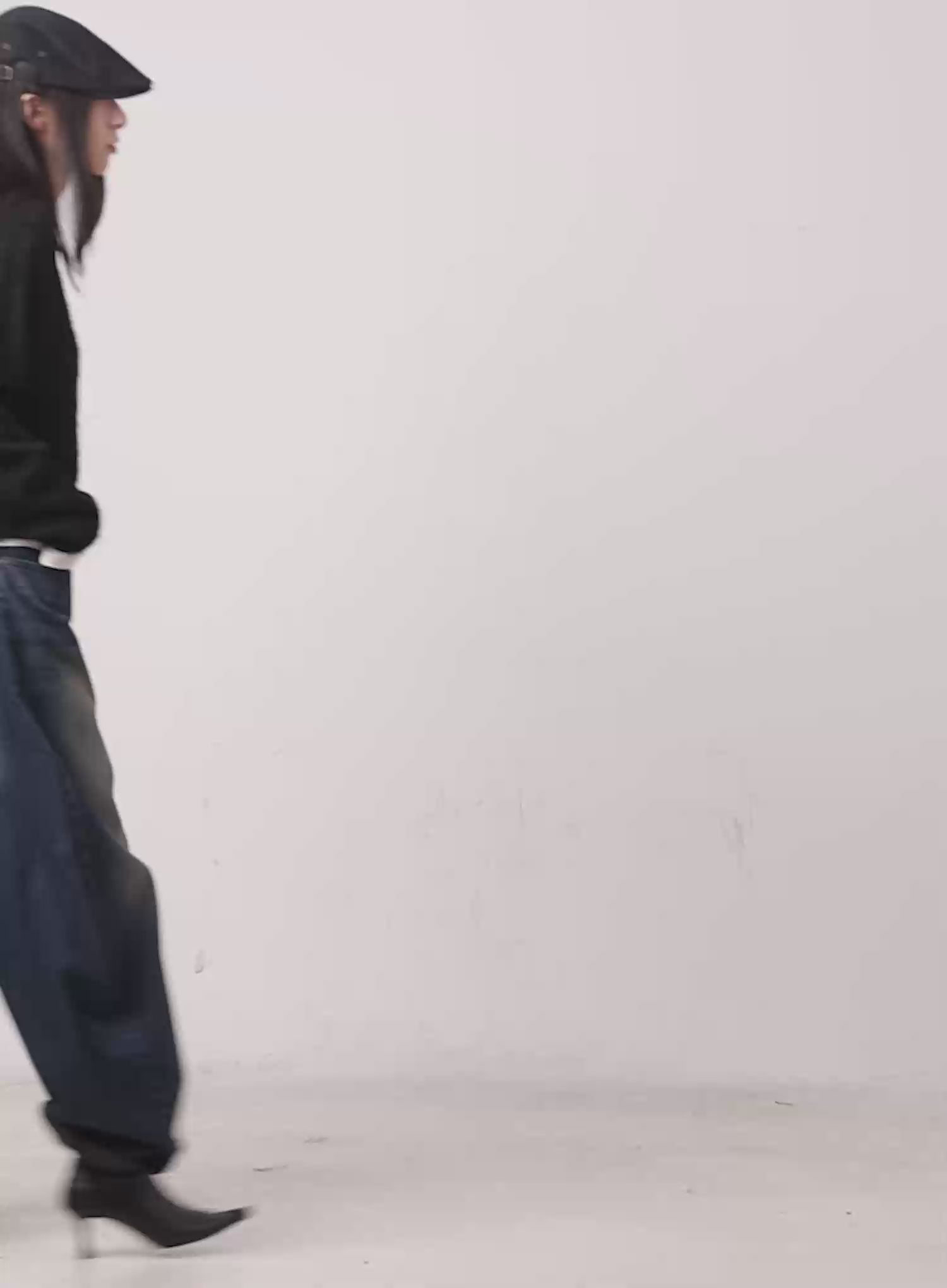 Marlee Corduroy Washed Wide-Leg Jeans CG526