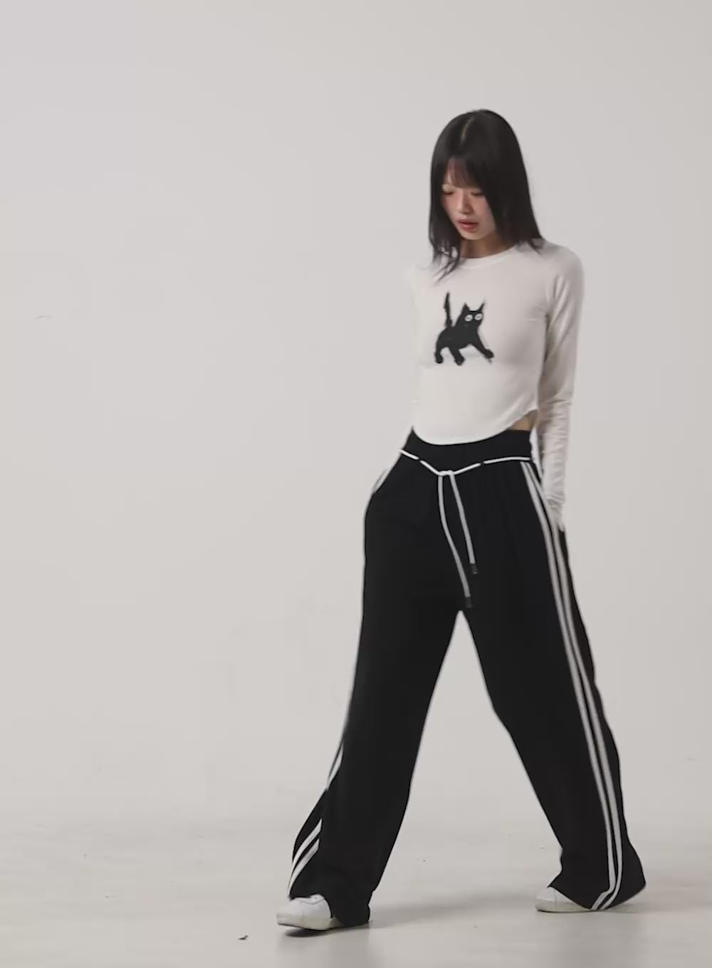 String Banded Track Pants CG426