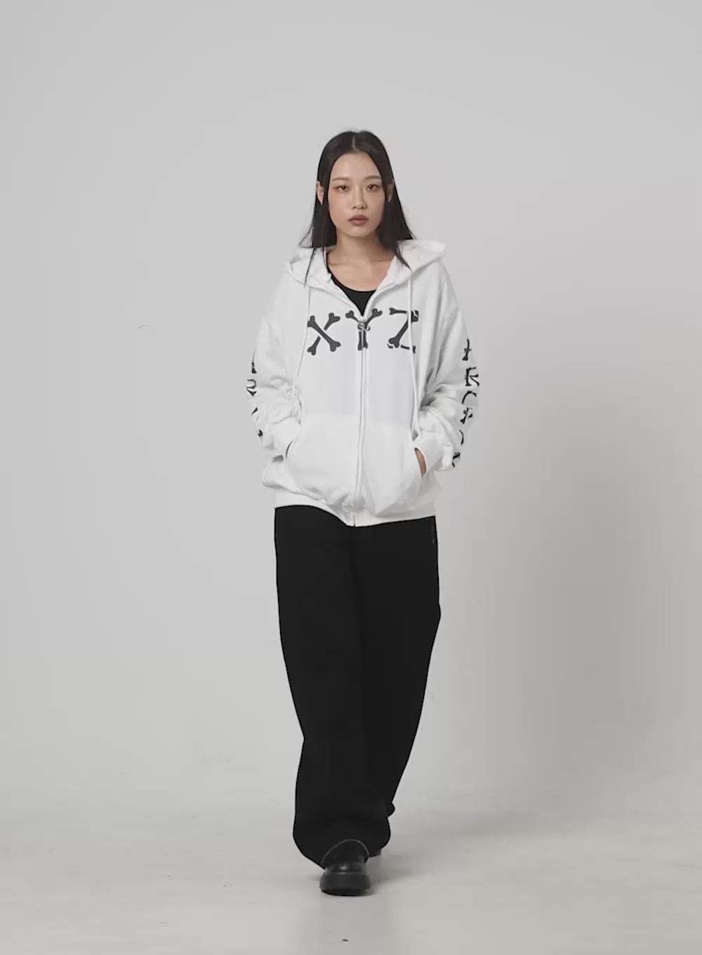 Isis Stitched Wide Jeans IS427