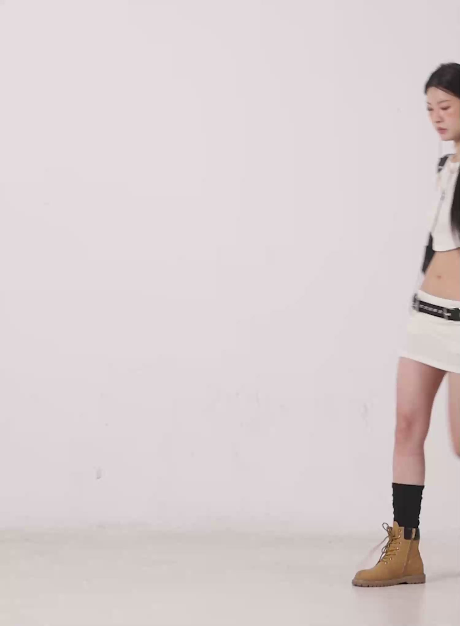 Cropped Cardigan 2-Piece Set IS508