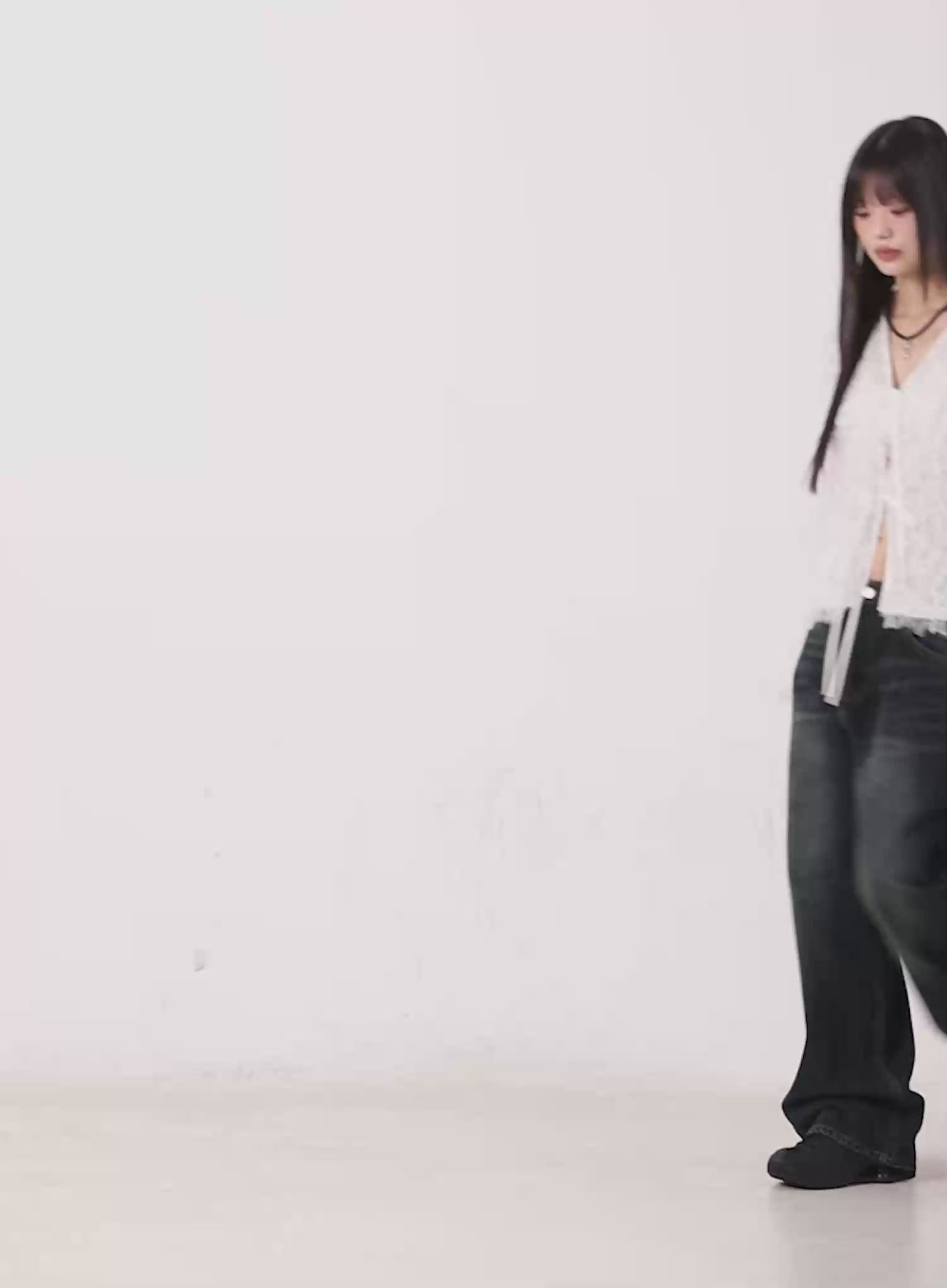 Minjoon Washed Baggy Jeans CN511