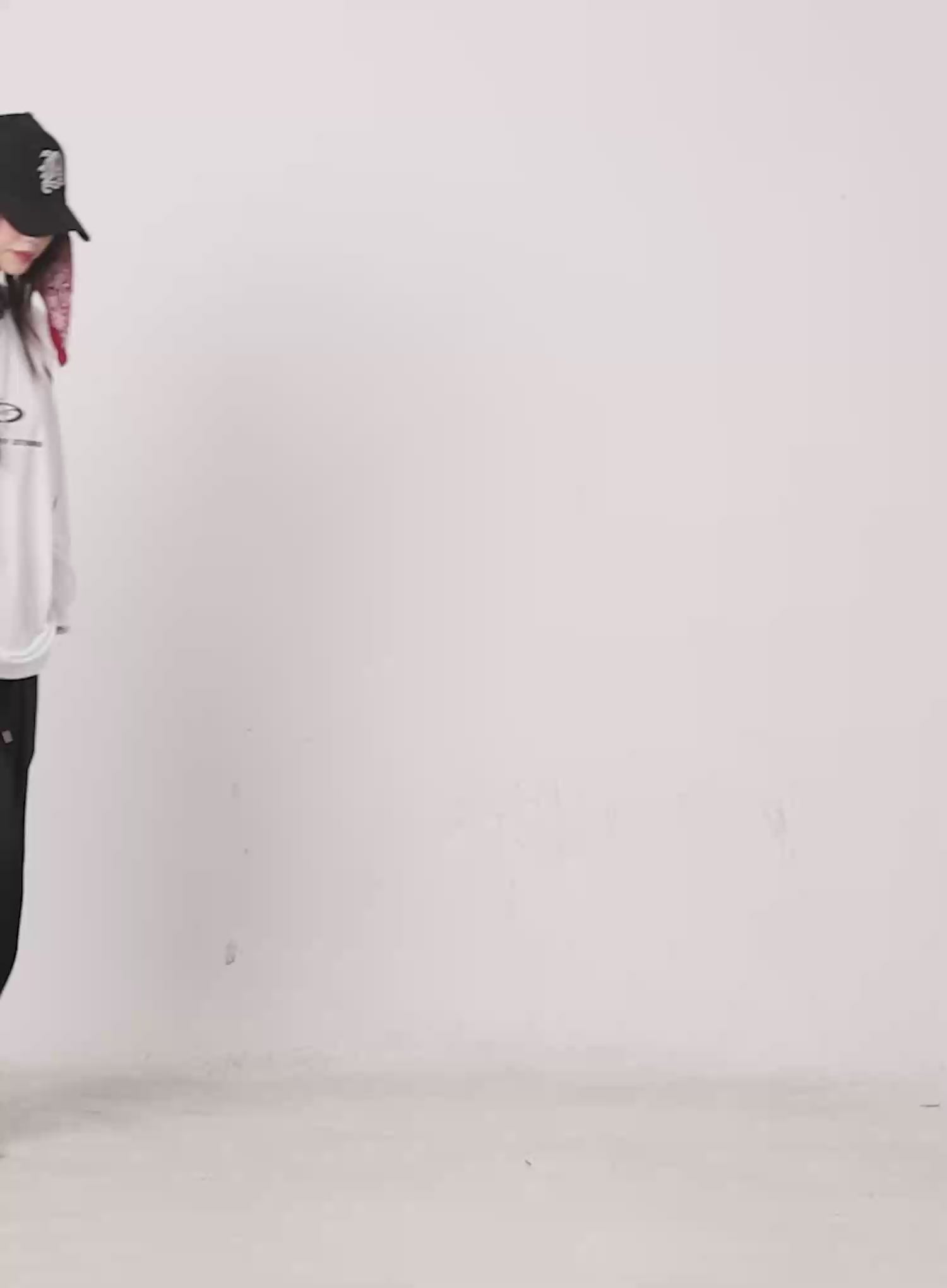 Pintuck Wide Cotton Pants CG518