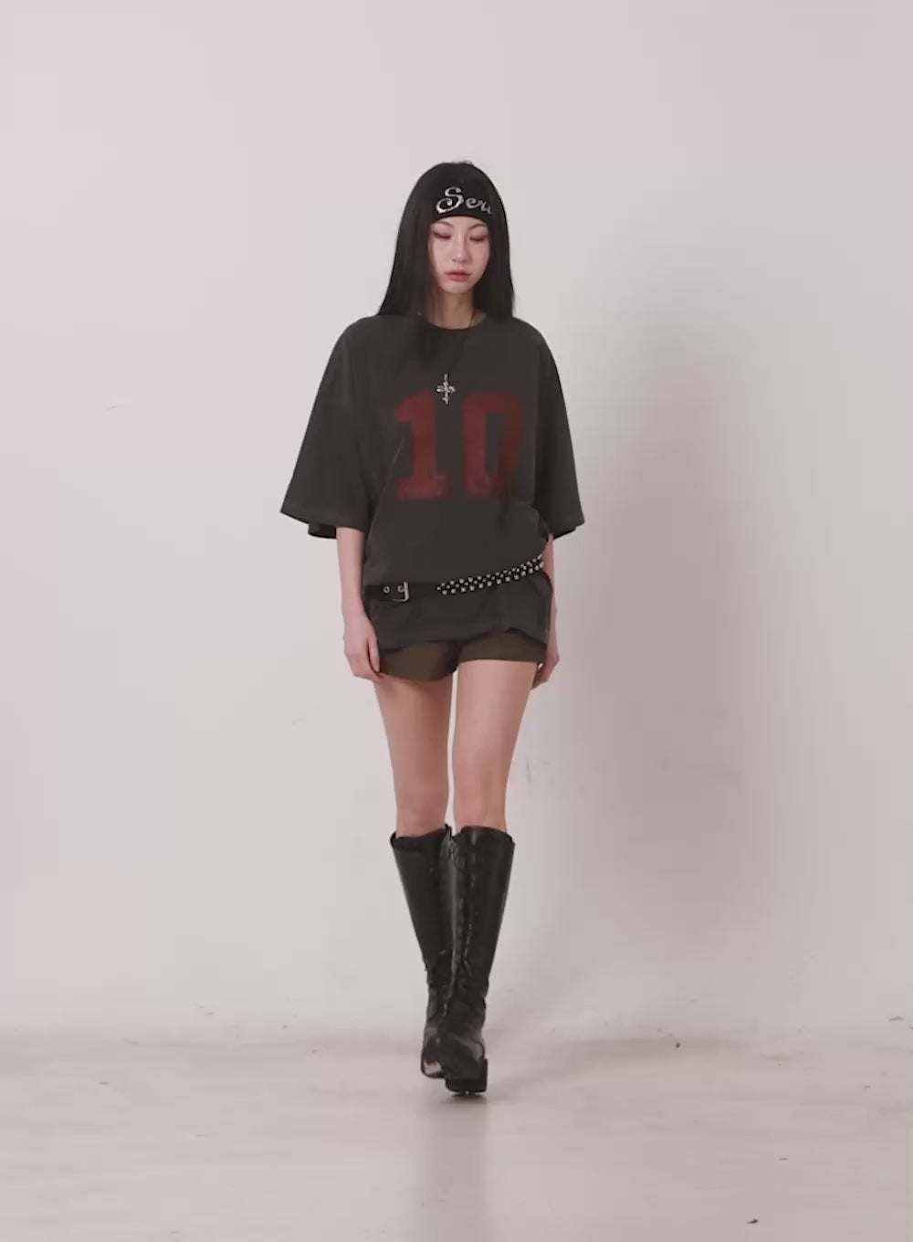 Ten Graphic Oversize T-Shirt CA516