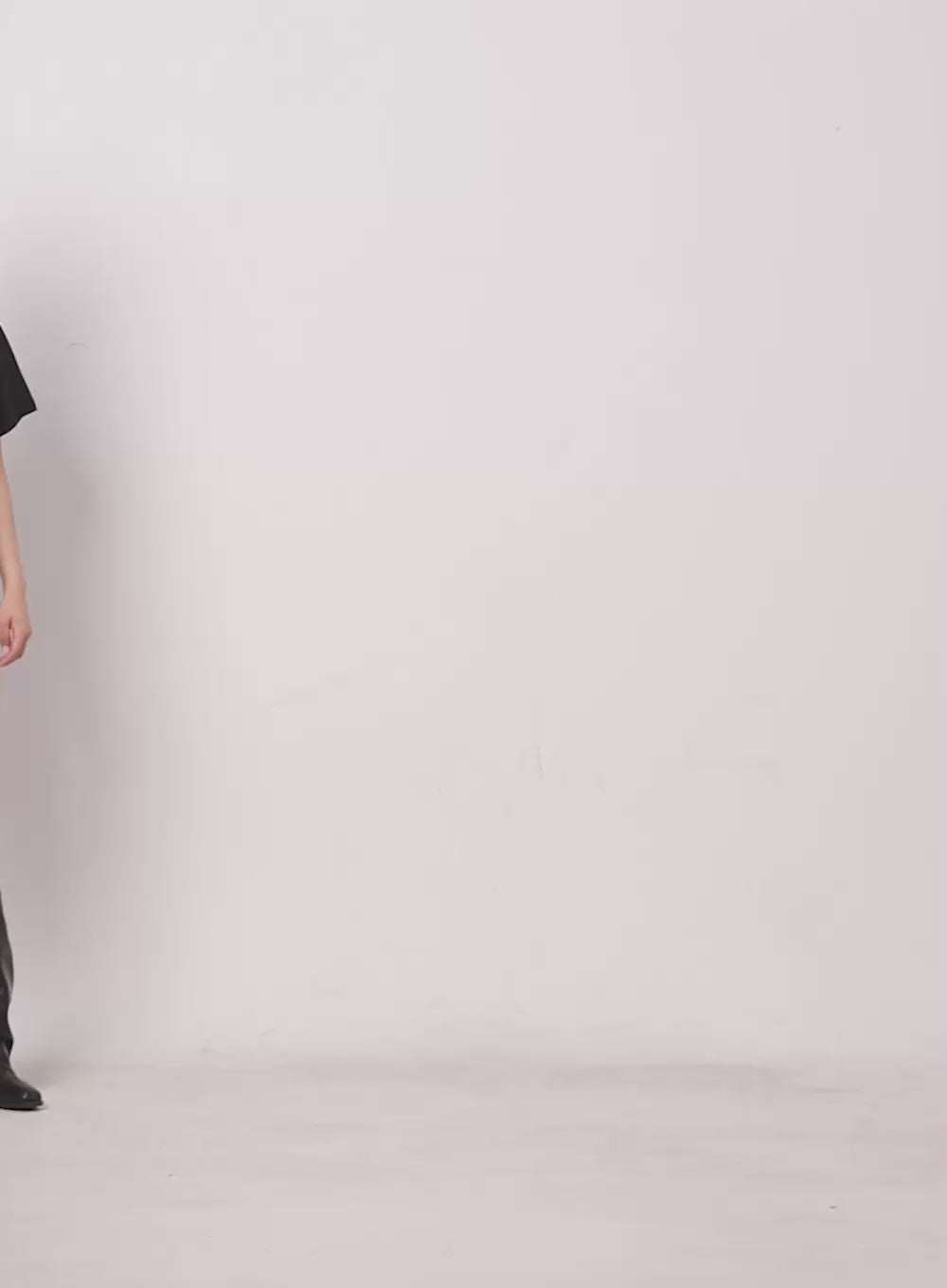 88 Graphic Off-Shoulder Oversize T-Shirt CY527