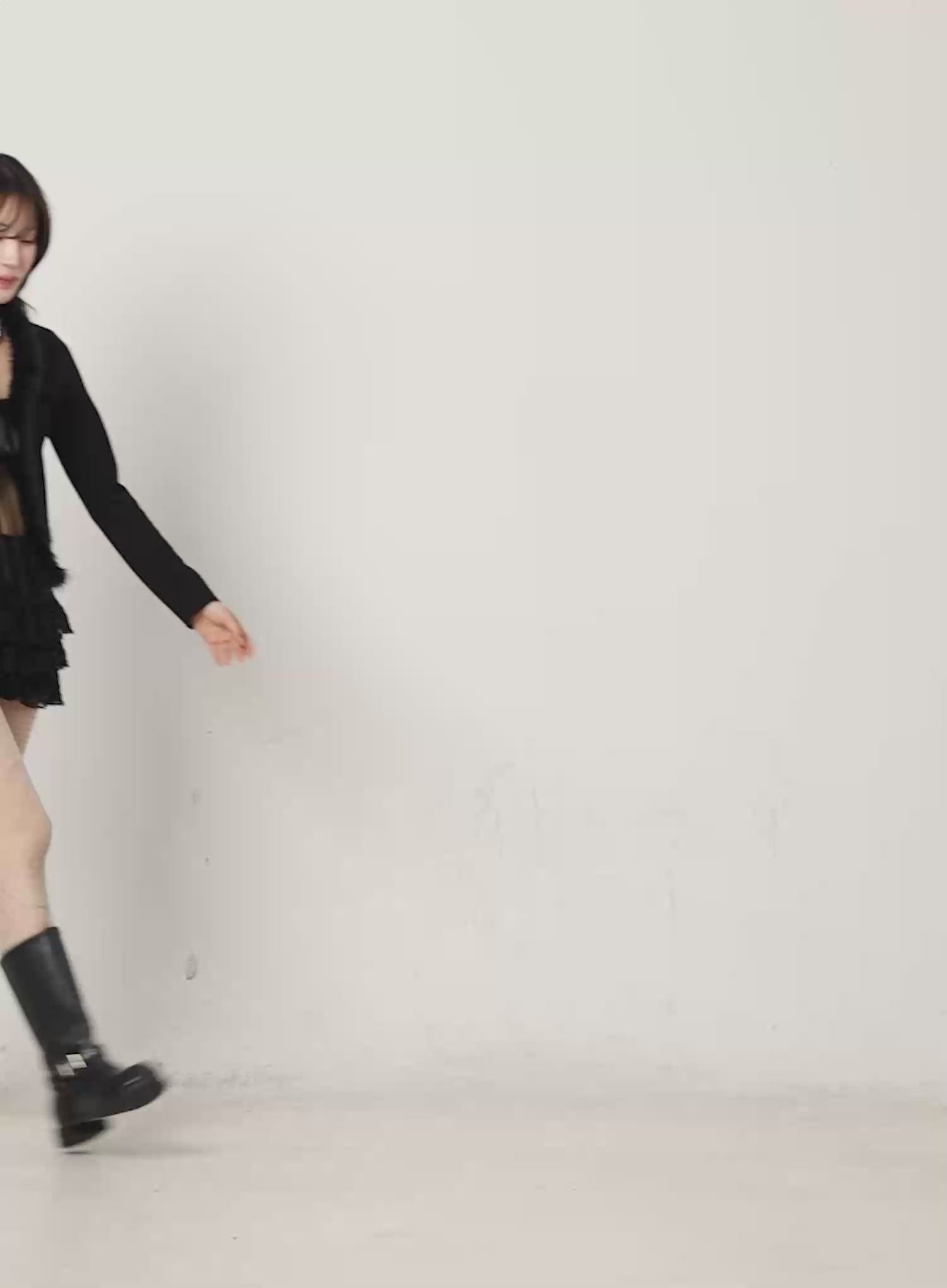 Slim Fit Faux Fur Cardigan CN524