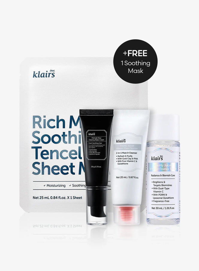 Dear, Klairs Glow & Soothe Mini Starter Kit