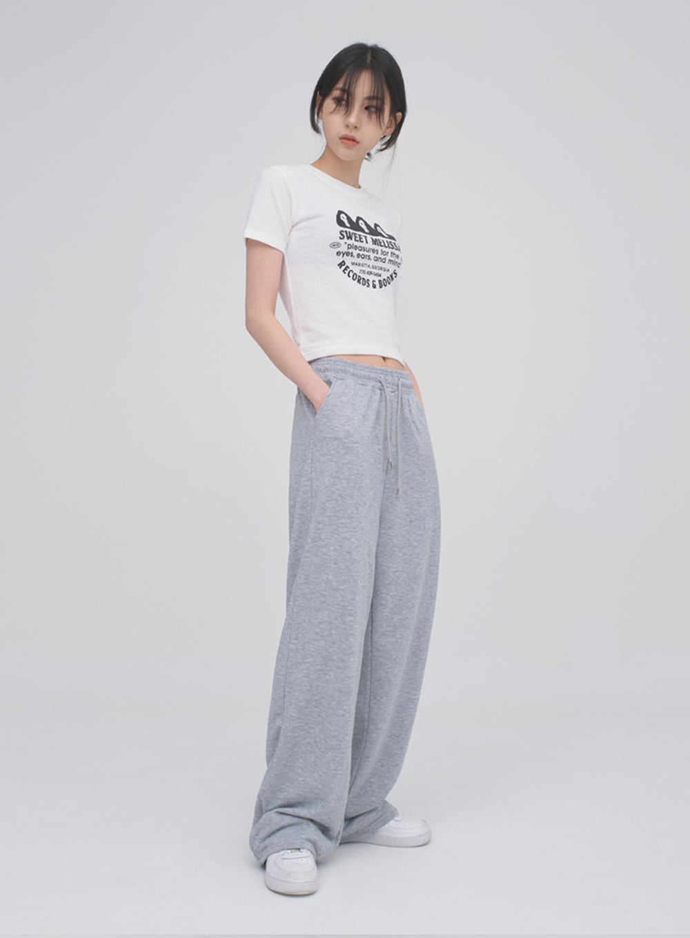 Wide Leg Track Pants -  Canada