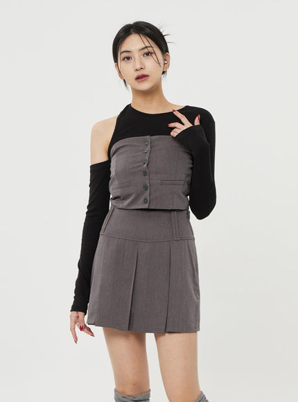 Button Tube Top BF314