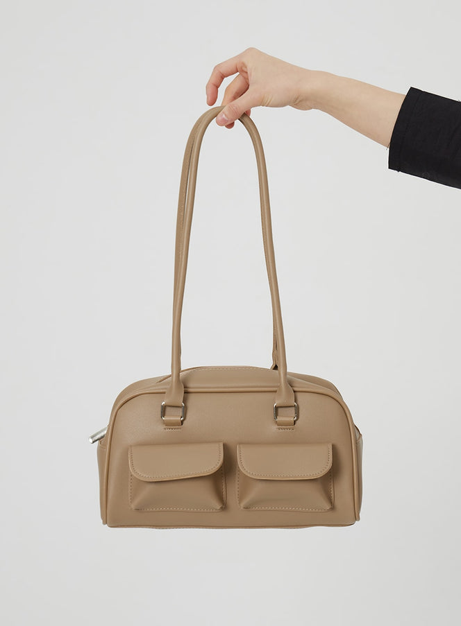 Twin Pocket Shoulder Bag OM306