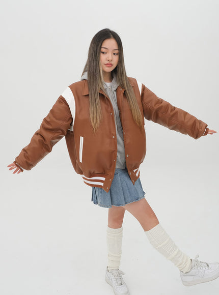 Denim Pleated Mini Skirt