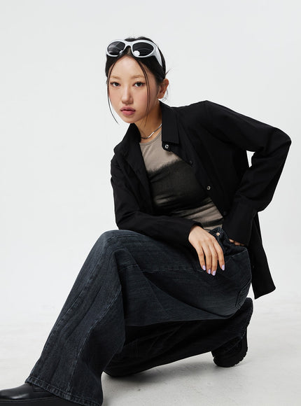 Color Button Shirt CM324