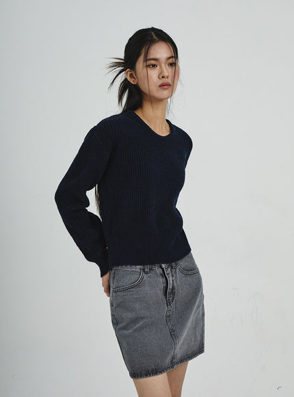 Round Neck Knit CD07