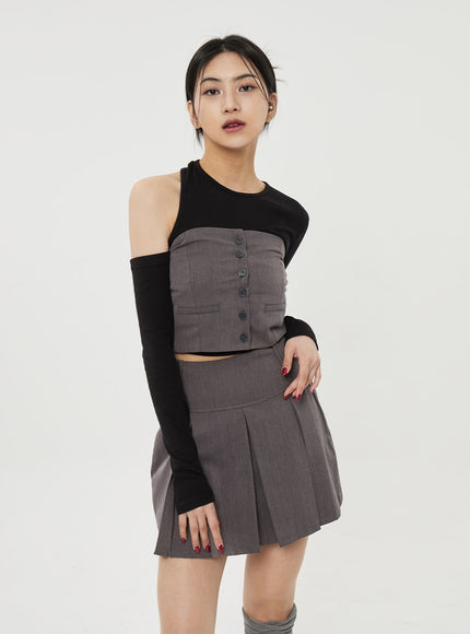 Button Tube Top BF314