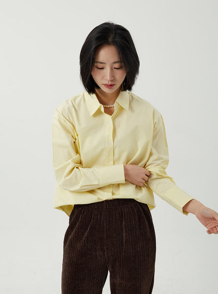 Oversized Button Shirt OJ313
